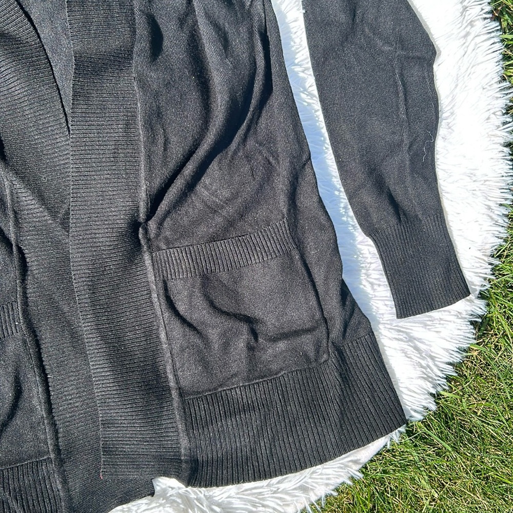 Cielo Everyday Ultra Soft Black Cardigan Size Large - Picture 9 of 14